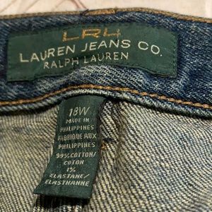 Lauren Ralph Lauren denim jeans size 18W
